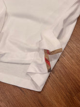 Load image into Gallery viewer, Burberry - White Polo - Size L - Preowned
