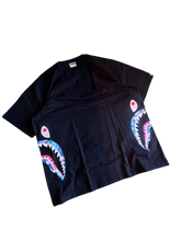 Load image into Gallery viewer, Bape Blue Camo Side Shark T-Shirt Size 3XL (SOLD U TOOK TOO LONG)
