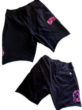 Load image into Gallery viewer, BILLIONAIRE BOYS CLUB Black/Pink Shorts Size Large
