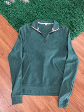 Load image into Gallery viewer, Burberry - Green Quarter Zip Sweater Small - Retail $495
