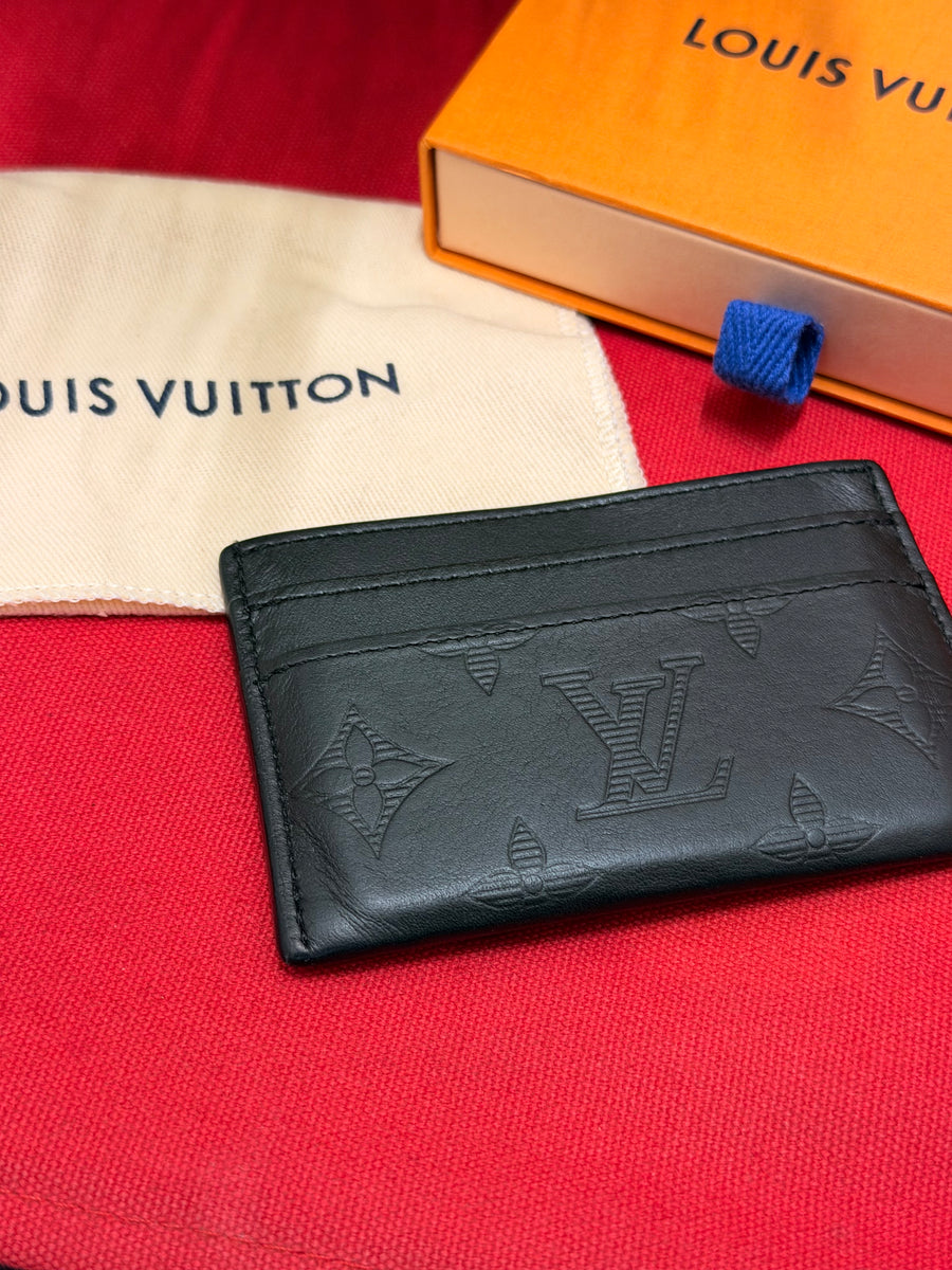 Louis Vuitton - Card Holder - Monogram Shadow Black