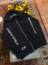 Load image into Gallery viewer, Chrome Hearts Black Zip Hoodie – Small – PreOwned
