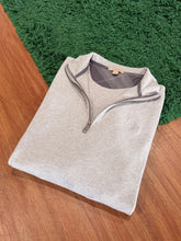 Load image into Gallery viewer, Burberry - Grey Quarter Zip Sweater XL - Retail $495
