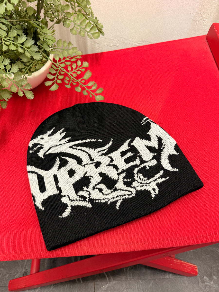 Supreme - Dragon Skull Cap - Black