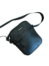 Load image into Gallery viewer, Supreme - Black Leather Shoulder Bag
