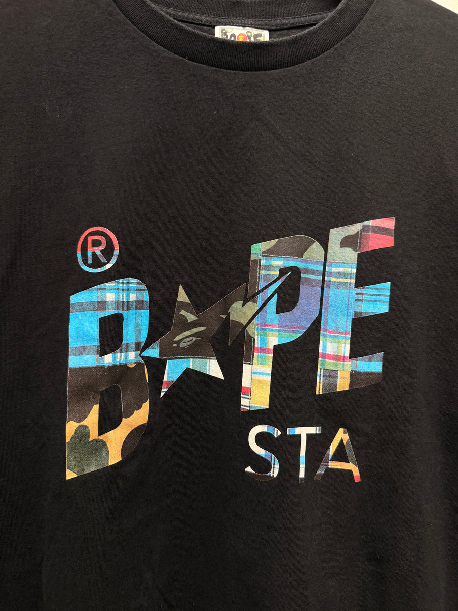 Bape - BAPE STA Logo Tee - Black Multi Camo