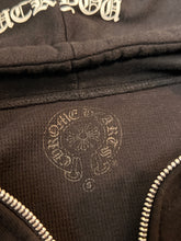 Load image into Gallery viewer, Chrome Hearts Black Zip Hoodie – Small – PreOwned
