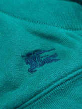 Load image into Gallery viewer, Burberry - Green Zip Hoodie - Small - PreOwned
