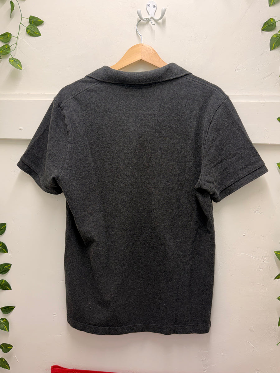 Burberry - Polo - Charcoal Nova Check - Size L