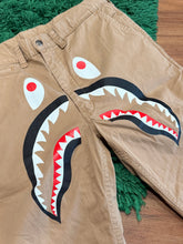 Load image into Gallery viewer, BAPE - Beige Shark Chino Shorts - Large - Brand New
