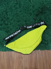 Load image into Gallery viewer, AAPE By A Bathing Ape - Lime Logo Crossbody / Waist Bag - Adjustable - Brand New
