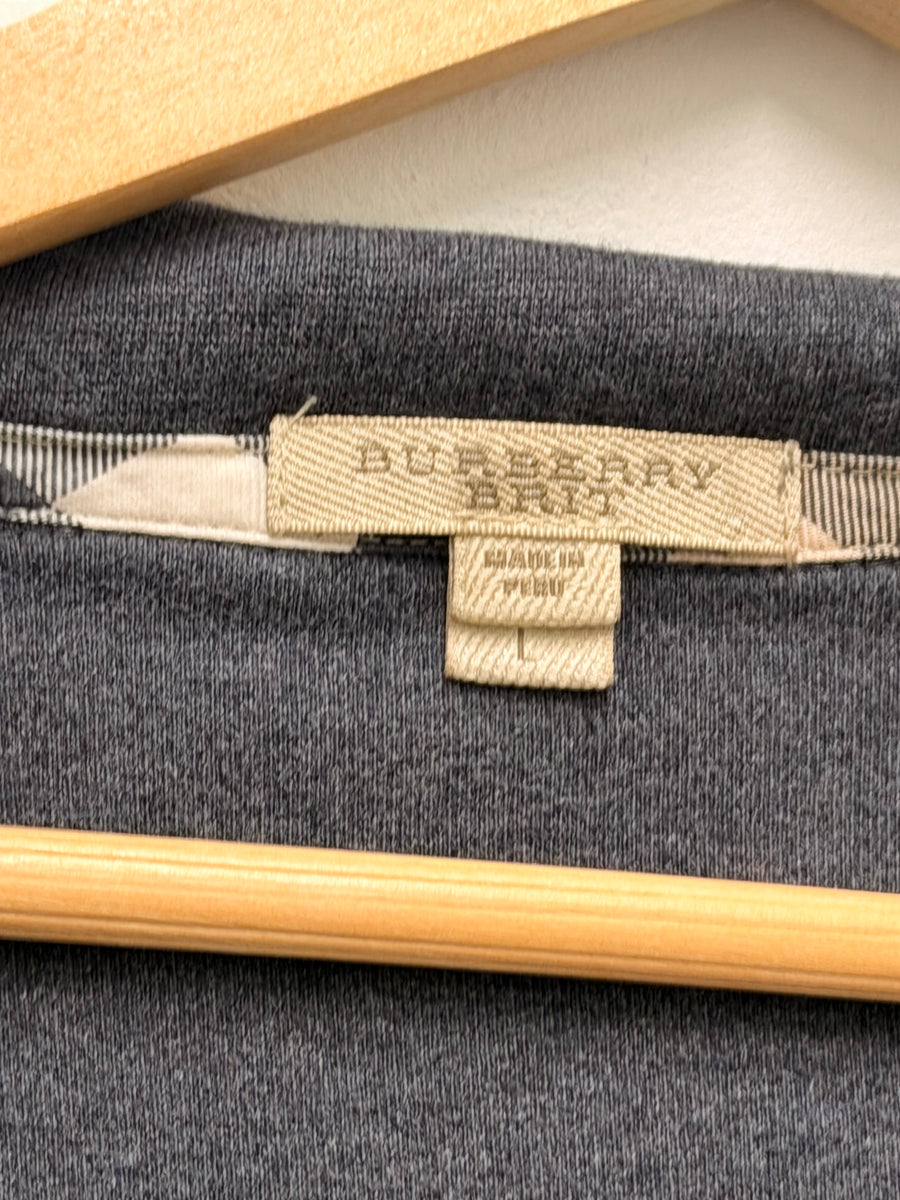 Burberry - Quarter Zip - Charcoal