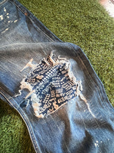 Load image into Gallery viewer, KSUBI Blue Wide Leg Denim Jeans Size 32 (SOLD U SLEPT)
