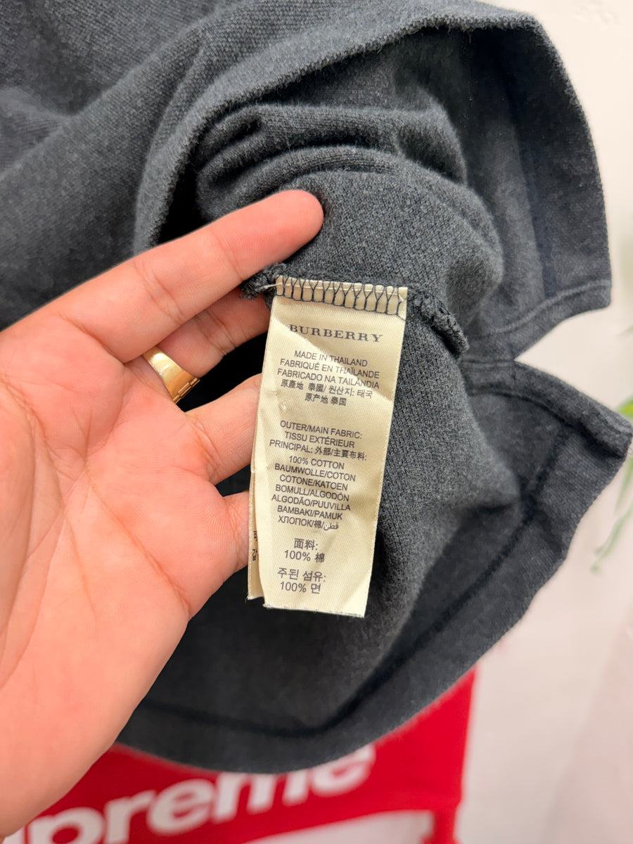 Burberry - Polo - Charcoal Nova Check - Size L