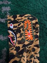 Load image into Gallery viewer, BAPE - Tan Camo Shark Full Zip Hoodie - 2XL
