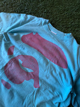 Load image into Gallery viewer, A Bathing Ape Big Ape Head Tee (Turquoise/Pink) – Vintage Size Medium
