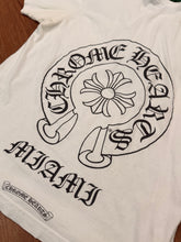Load image into Gallery viewer, Chrome Hearts Miami Horseshoe Tee – Cream – Medium – PreOwned
