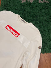 Load image into Gallery viewer, Moncler - Logo Crewneck Sweatshirt White (Retail $650) - Size Medium
