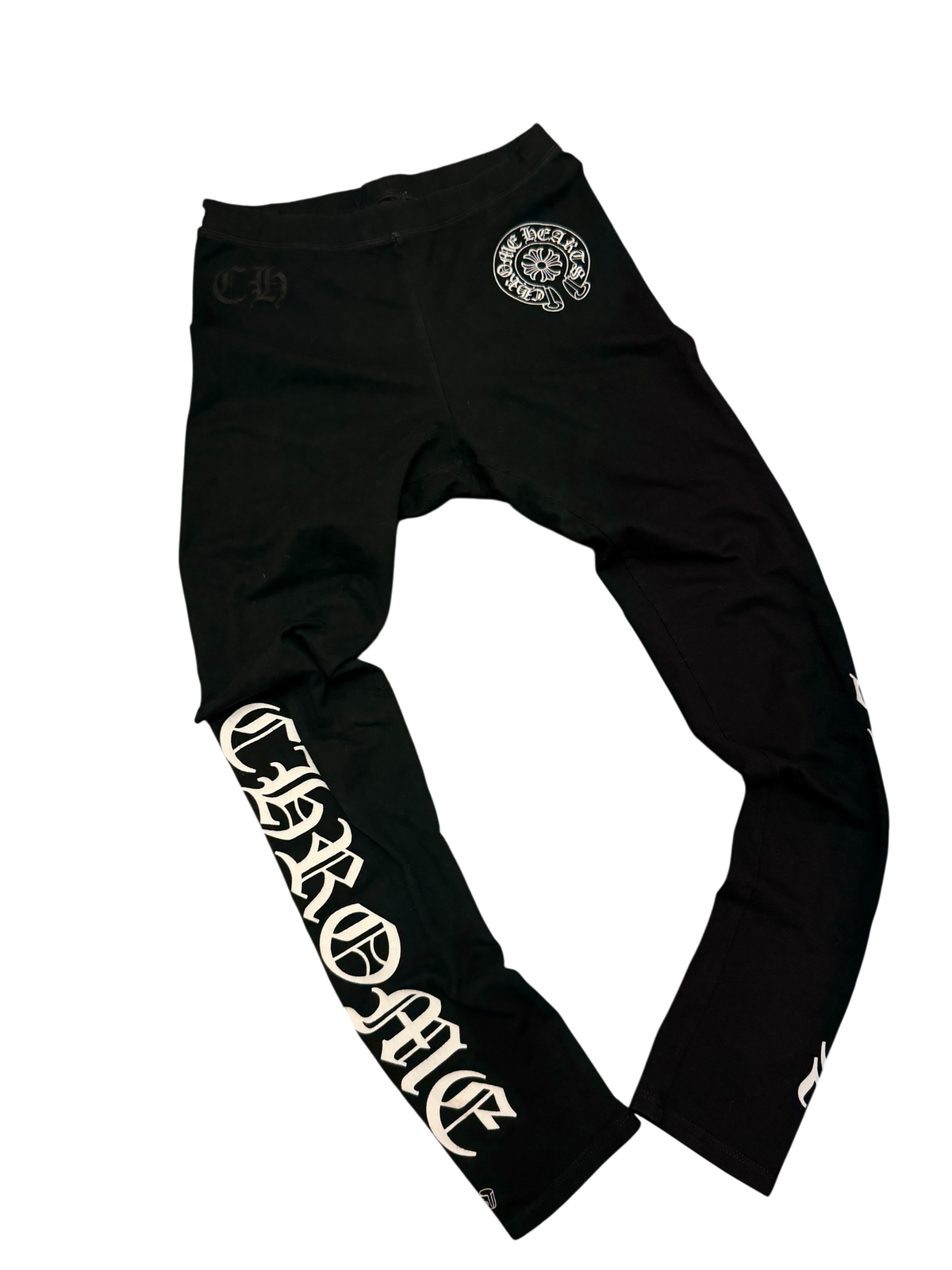 Chrome Hearts - Women’s F*ck You Horseshoe Stretch Pants - Black - Size S -
