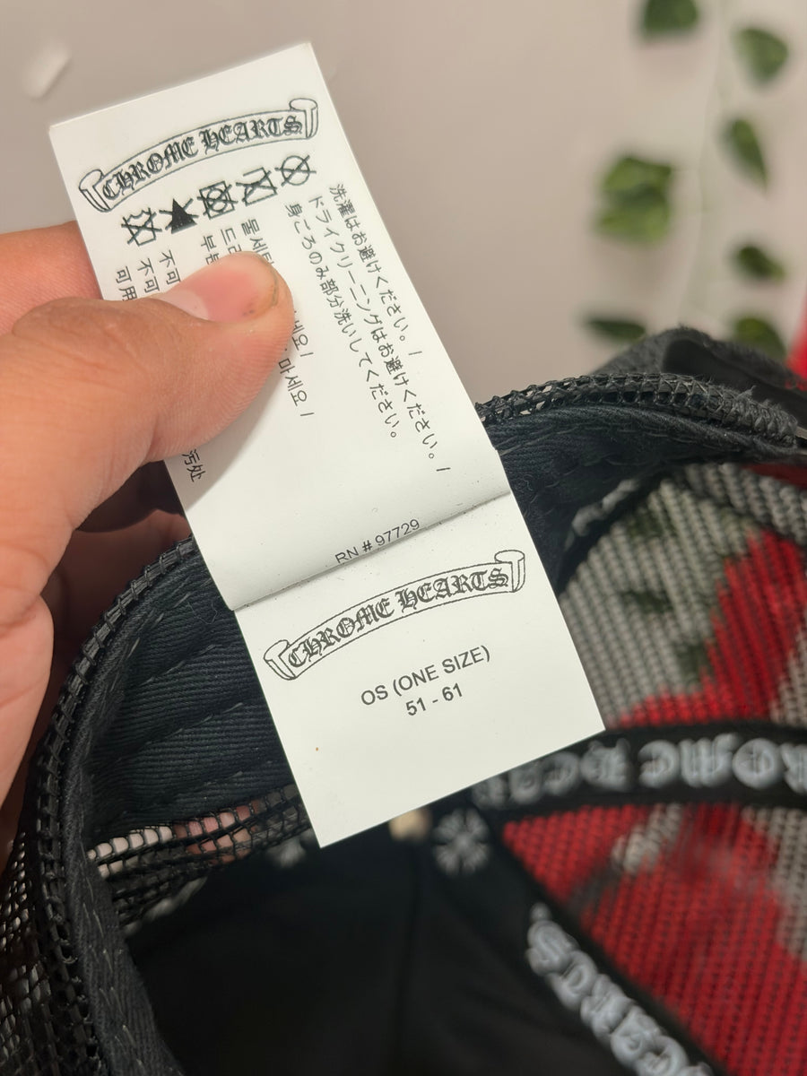 Chrome Hearts - F*CK Leather Trucker - Black