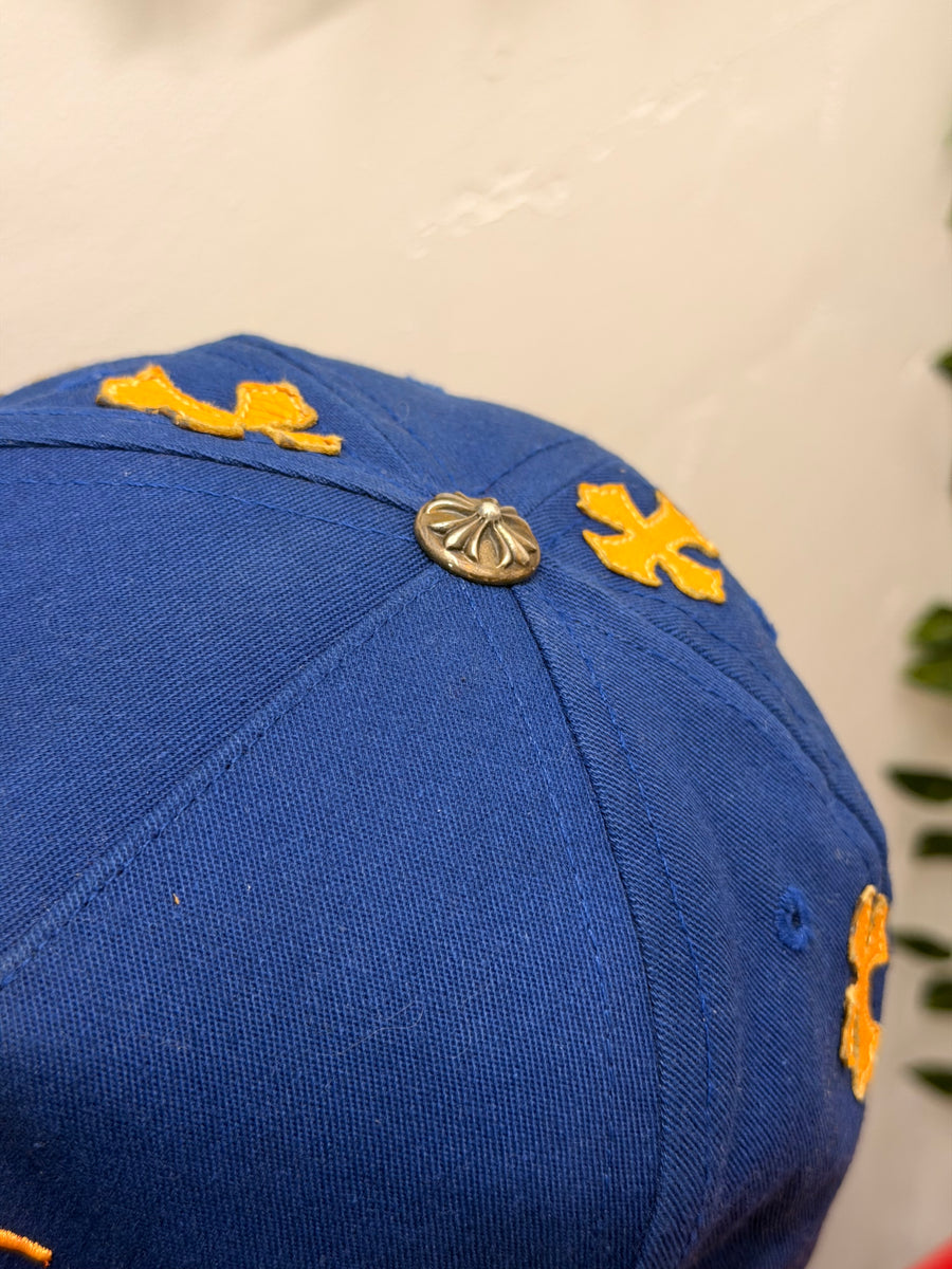 Chrome Hearts - CH Cross Trucker - Blue/Gold