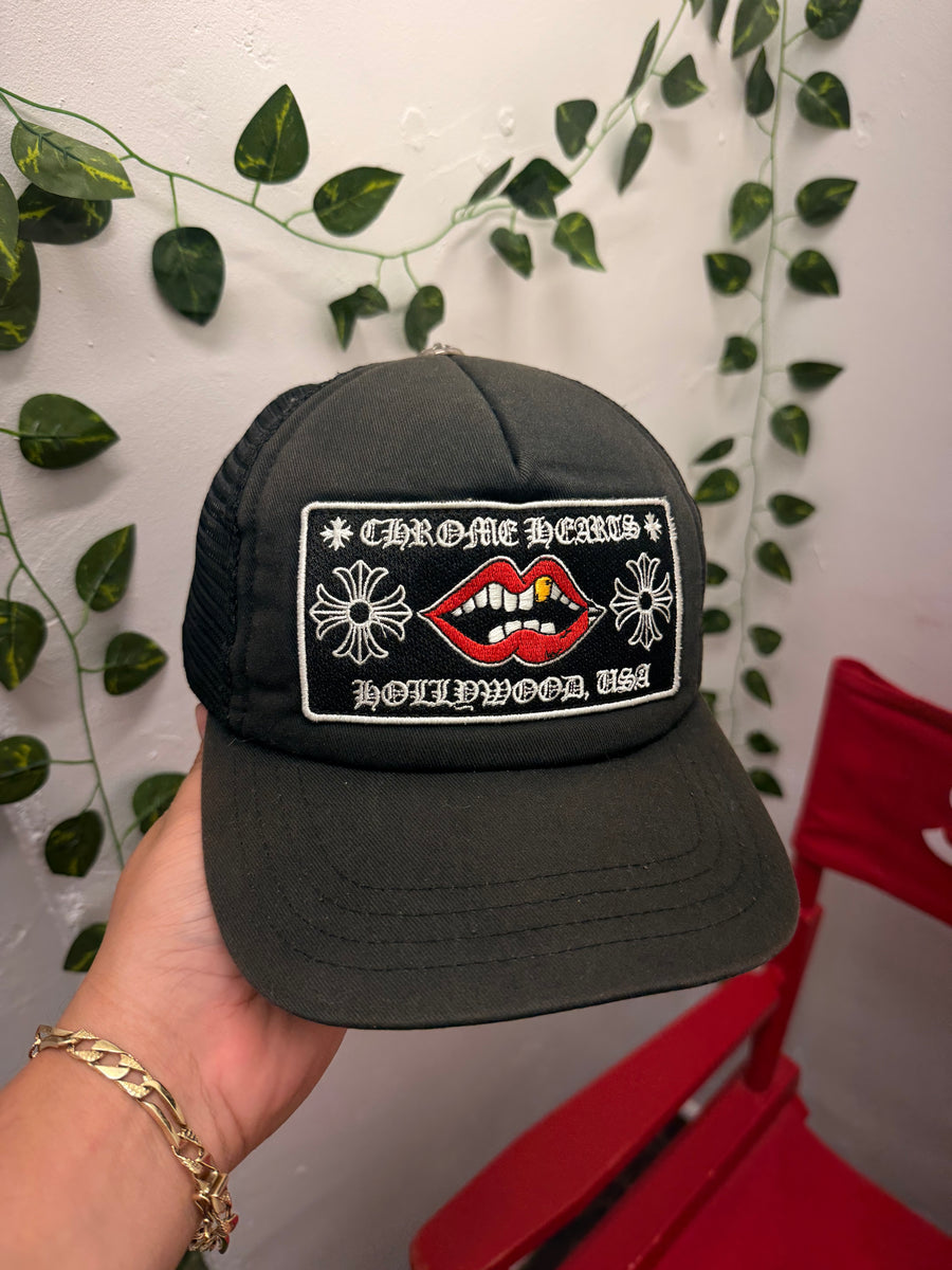 Chrome Hearts - Matty Boy Chompers Trucker - Black -