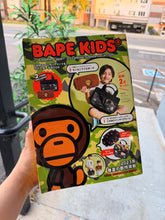 Load image into Gallery viewer, BAPE KIDS 2023 Spring/Summer Collection Magazine + Camo Interior Tote + Baby Milo Pouch - New
