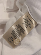Load image into Gallery viewer, Burberry - White Polo - Size L - Preowned
