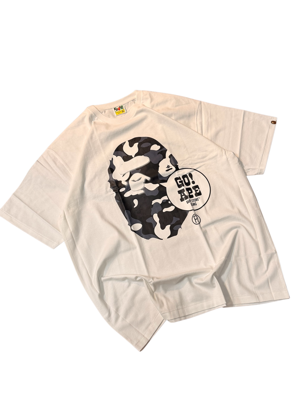 BAPE Go! Ape DSMG Camo Head Tee – Size 3XL