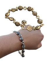 Load image into Gallery viewer, Chrome Hearts Star Link Bracelet - One Size - PreOwned
