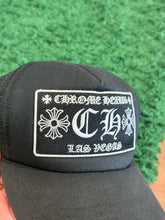 Load image into Gallery viewer, Chrome Hearts - Black Las Vegas Trucker Hat
