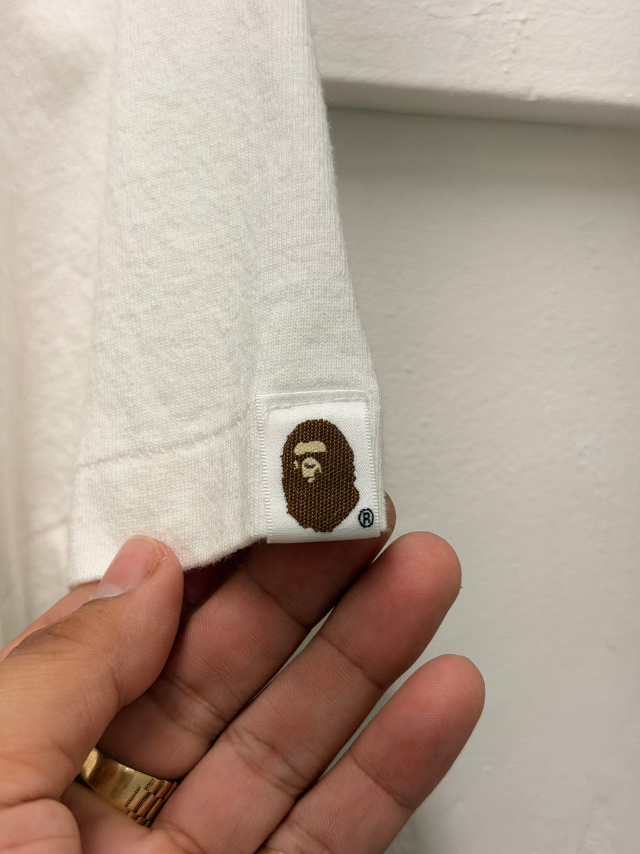 BAPE - Hypefest Ape Head Tee - White Camo