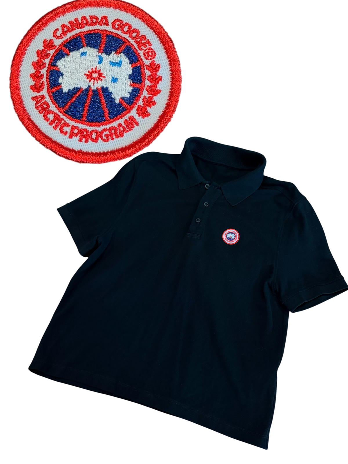 Canada Goose - Black Arctic Program Polo Women’s Small - Retail $250
