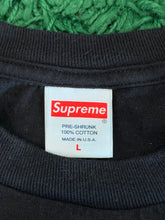 Load image into Gallery viewer, Supreme - Balloon Logo Black T Shirt - Size Large - PreOwned
