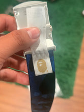 Load image into Gallery viewer, BAPE - Blue Camo Belt - Brand New
