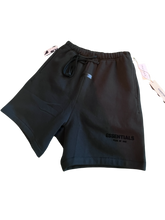 Load image into Gallery viewer, Essentials Black Sweatshorts Size M (NEW)
