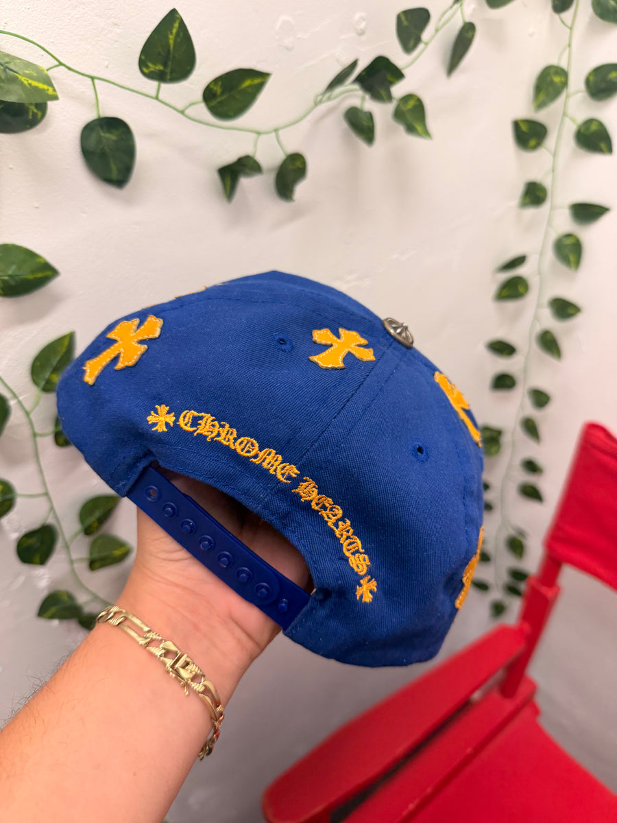 Chrome Hearts - CH Cross Trucker - Blue/Gold