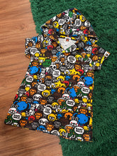 Load image into Gallery viewer, BAPE - Baby Milo All Over Print Kids Hoodie - Size 110 - PreOwned (Retail: ~$120)
