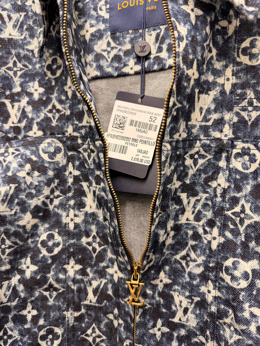 Louis Vuitton - Pointillism Workwear Denim Jacket - Petrole