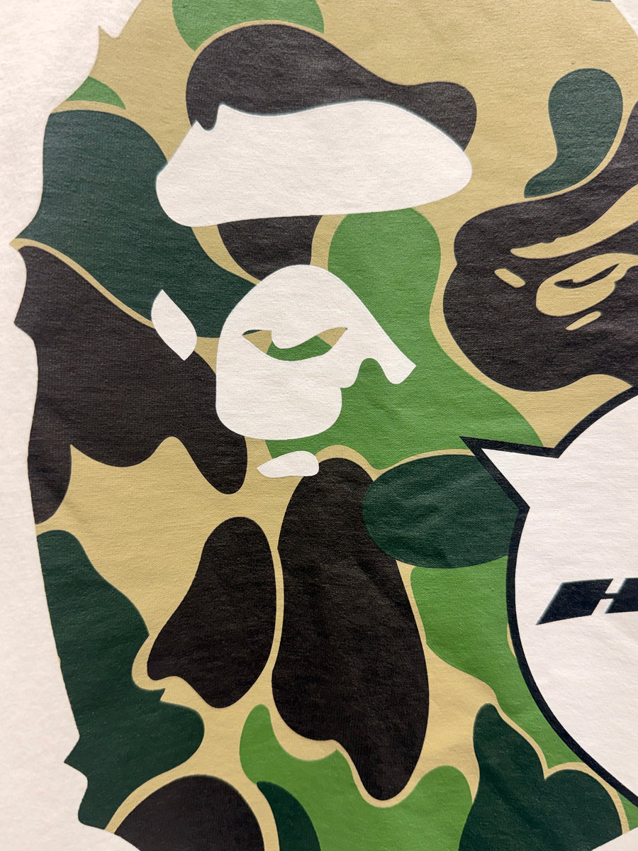 BAPE - Hypefest Ape Head Tee - White Camo