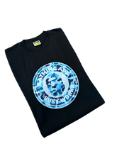 Load image into Gallery viewer, BAPE Busy Works Blue Camo Tee – Size 3XL
