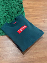Load image into Gallery viewer, Supreme - Dark Pine Box Logo Crewneck Size Small - PreOwned
