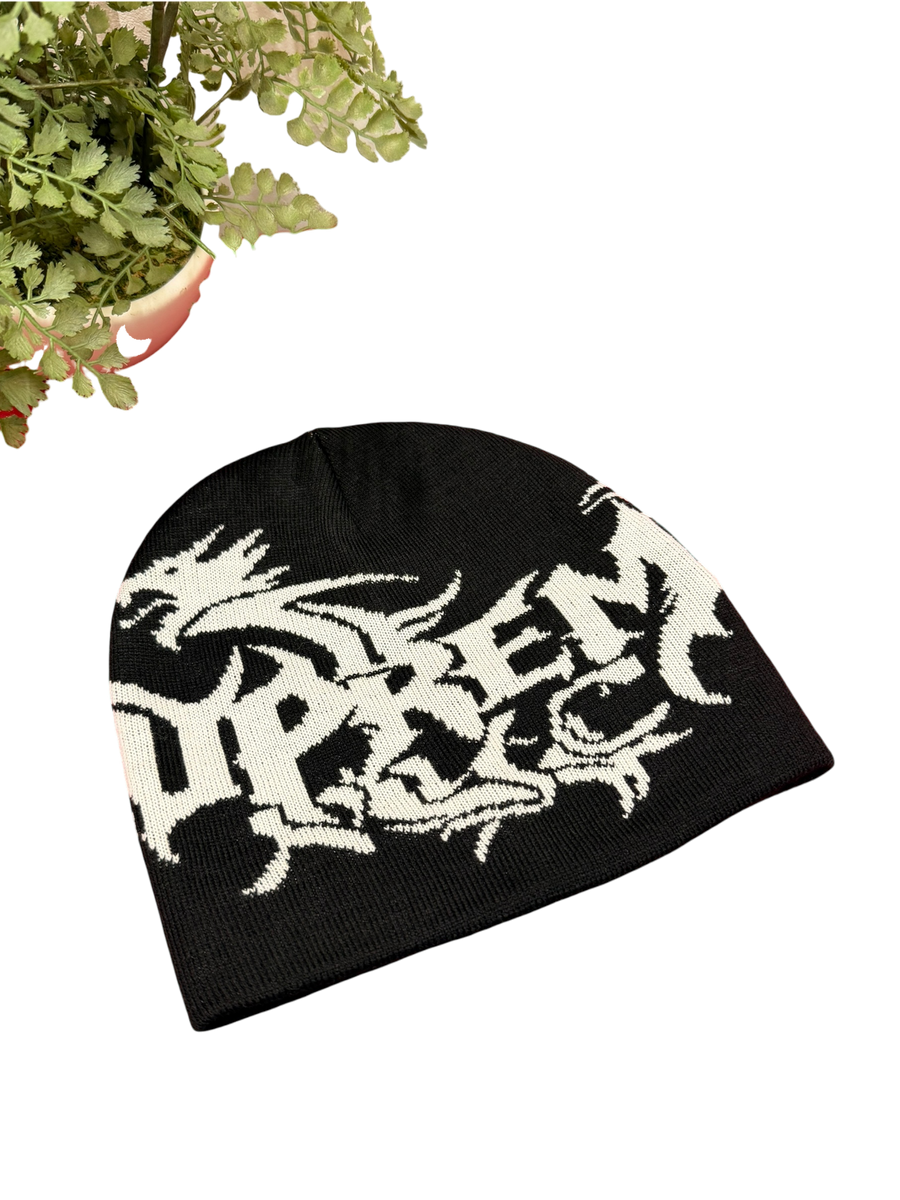 Supreme - Dragon Skull Cap - Black