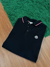 Load image into Gallery viewer, Moncler Long Sleeve Polo - Black - Size S - Preowned
