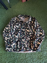 Load image into Gallery viewer, BAPE Vintage Green Camo Jacket Size Large
