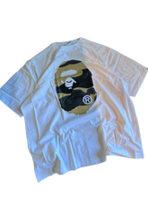 Load image into Gallery viewer, BAPE Ape Head Camo White Tee Size 3XL
