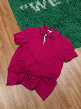 Load image into Gallery viewer, Burberry - Raspberry Polo Shirt - Size Large
