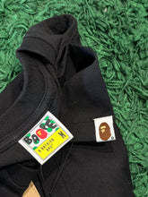 Load image into Gallery viewer, BAPE x Bearbrick - Black College Ape Tee - Large -
