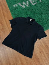 Load image into Gallery viewer, Burberry - Black Nova Check Polo - Women’s XL
