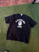 Load image into Gallery viewer, A Bathing Ape College Tee (Black/White) Size XL
